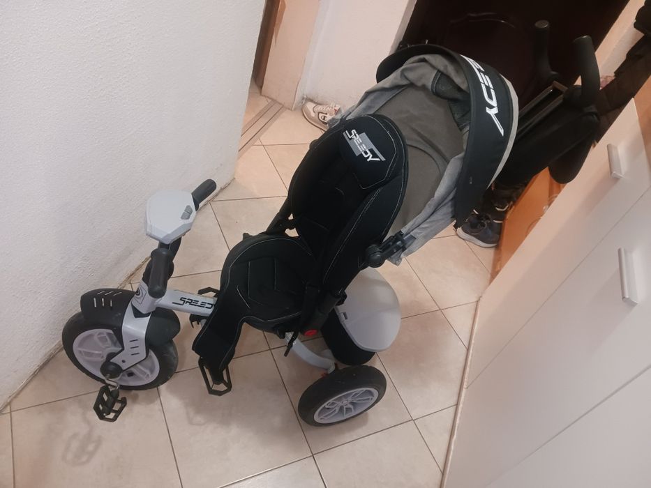 Детско колело LORELLI Emotion Триколка 360° SPEEDY AIR GREY