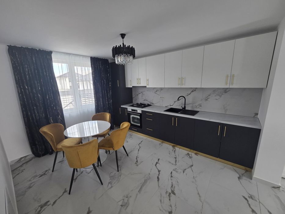 Vand casa noua individuala complet mobilata si utilata