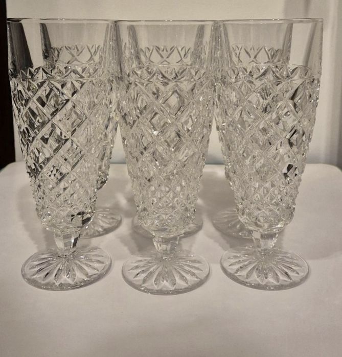 Set 6 pahare de Cristal de Bohemia Cehia