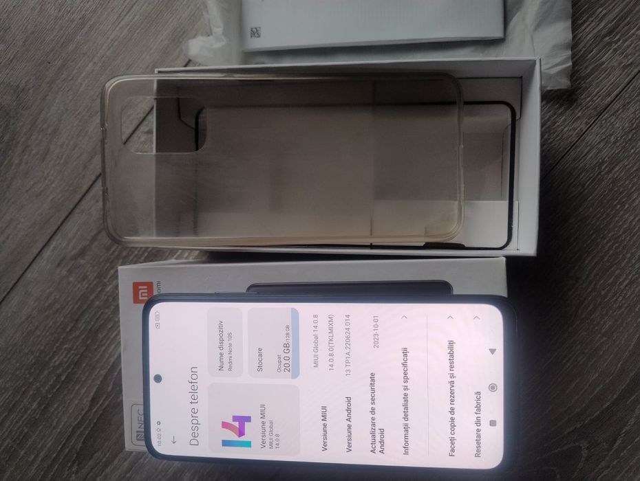 Vand Xiaomi note 10S