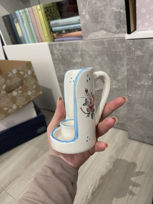 Suport lumanare Pictat de mana