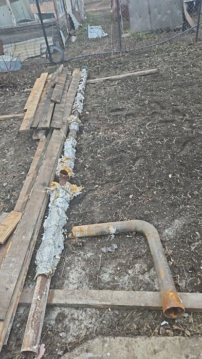 Продам б/у котел и дымоход