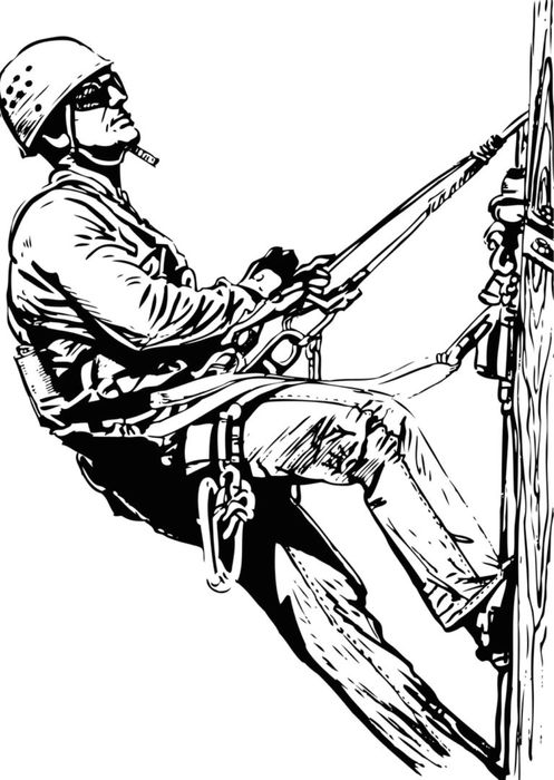 Альпинист, Промышленый альпинизм