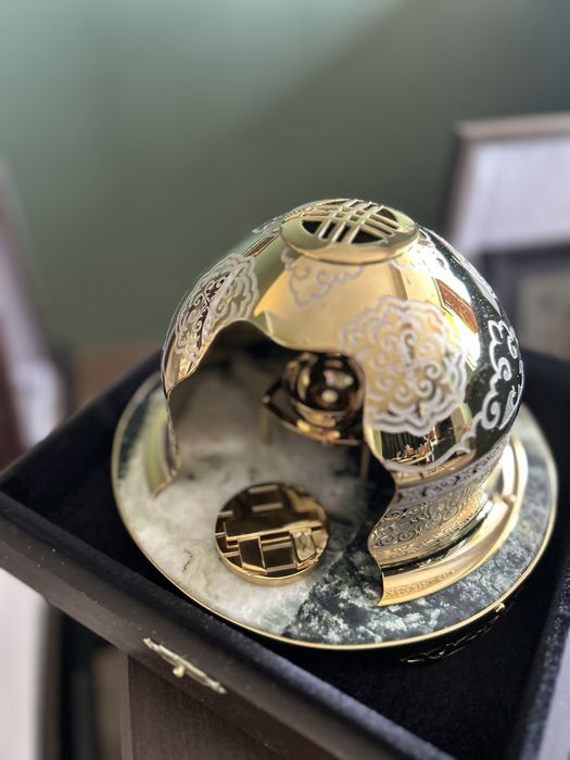 Юрта Сувенир золото камень