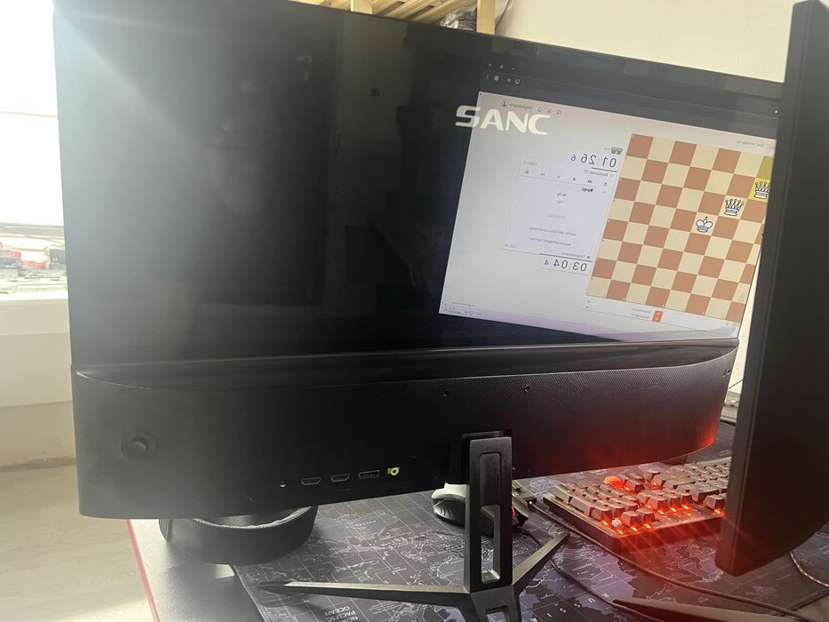 Нерабочий!!! Монитор SANC 144 Hz 27” M2742PH
