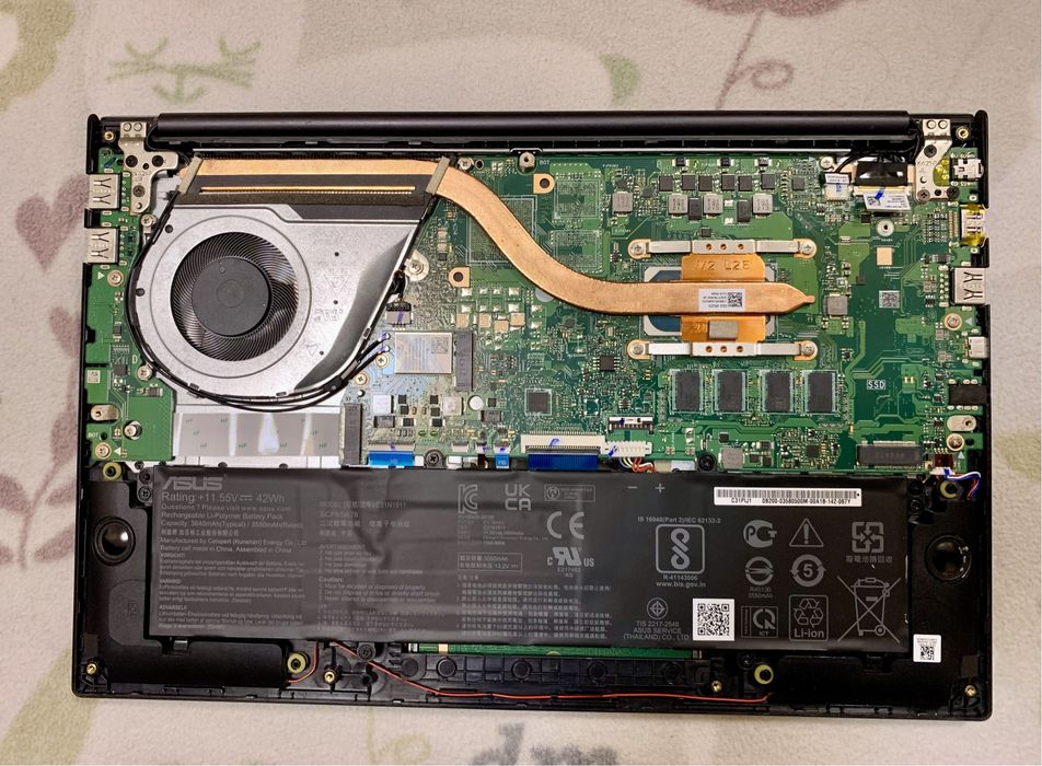 Лаптоп Asus VivoBook 14 K413EA-EB1513 на части или реновация