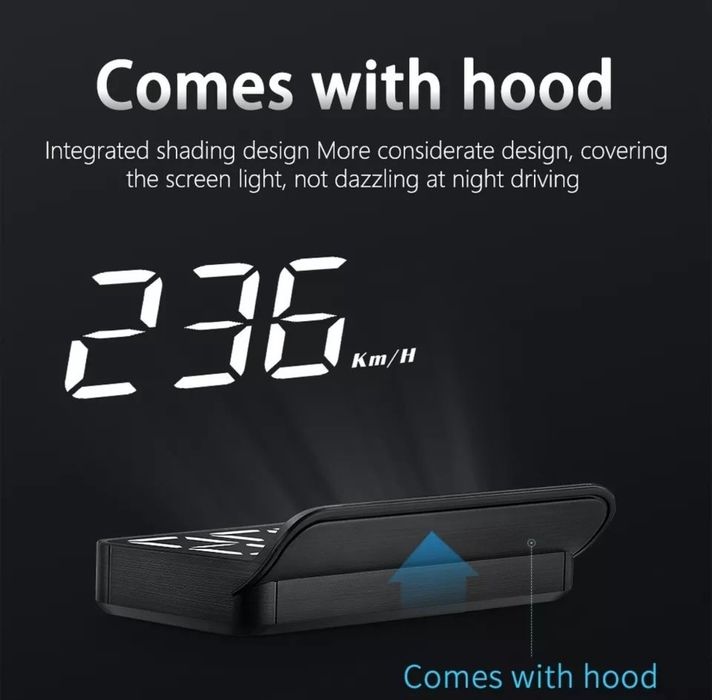 Head up display auto universal usb