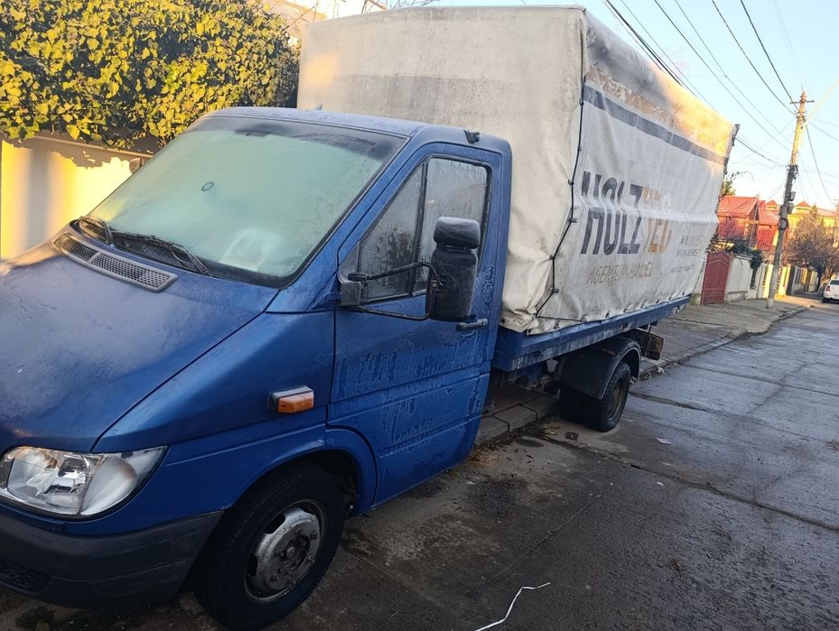 Mercedes Sprinter 416 CDI – Basculabilă + Prelată – Arcuri greutate