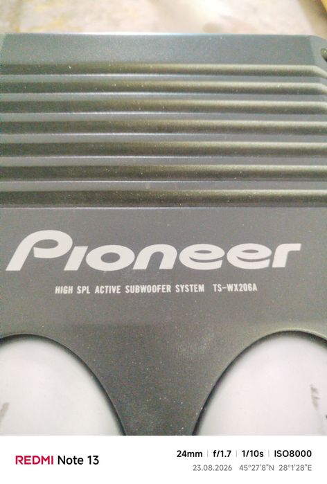 Subwoofer auto pioneer