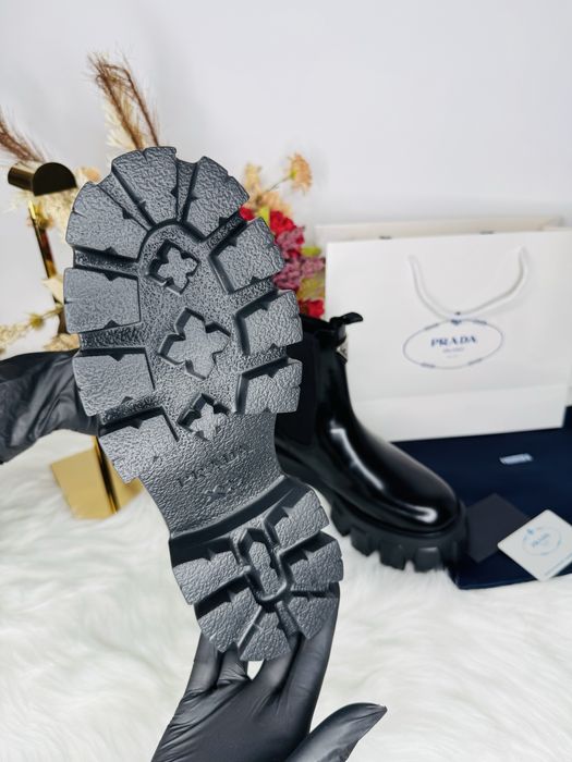 !SALE! Ghete Prada - piele naturala 100% premium prezentare completa