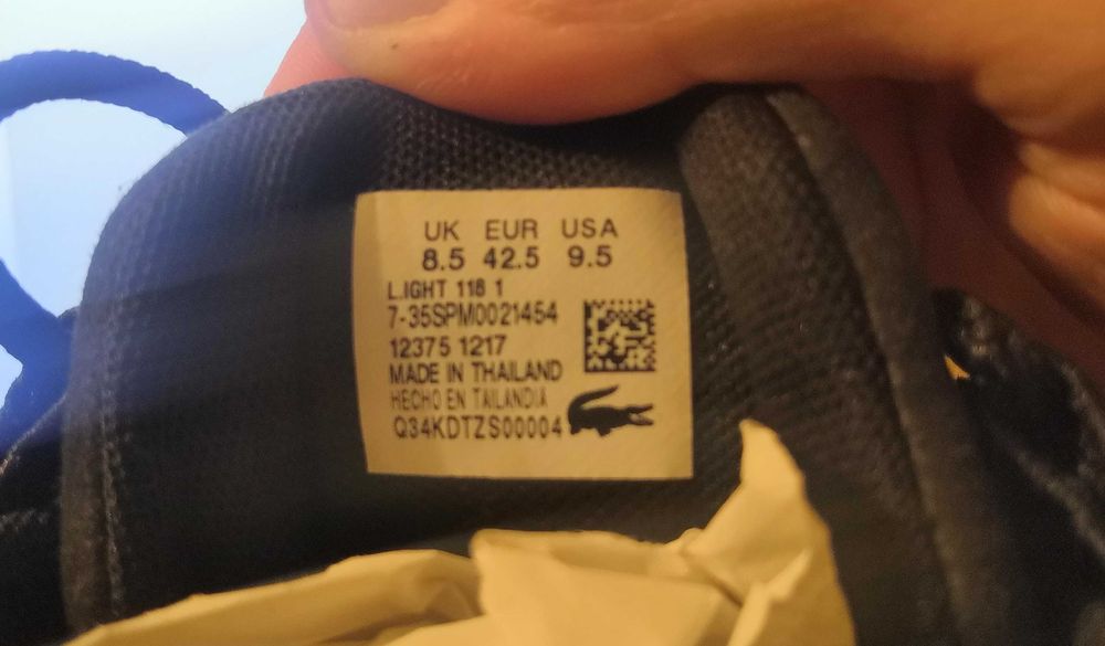 Lacoste нови мъжки обувки 43