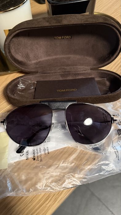 TOM FORD  Ken Smoke Pilot Men's Sunglasses