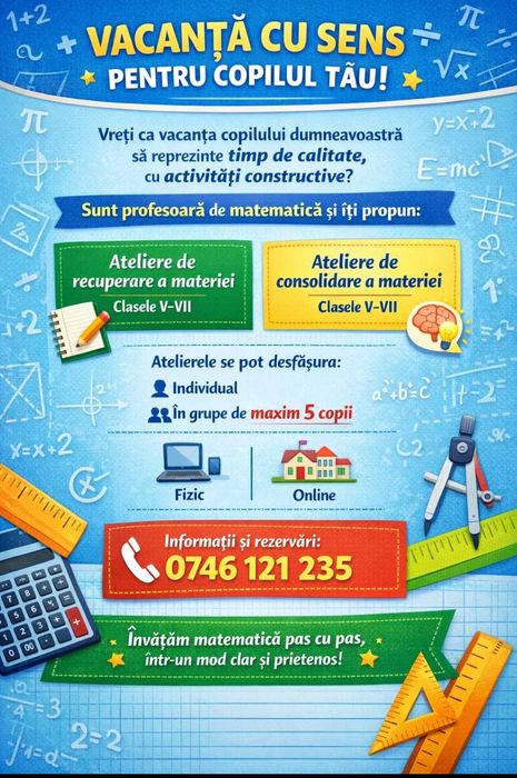 Ateliere de matematică