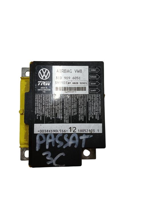 Calculator Airbag Volkswagen Passat 3C2 2005 - 2010 3C0908605C
