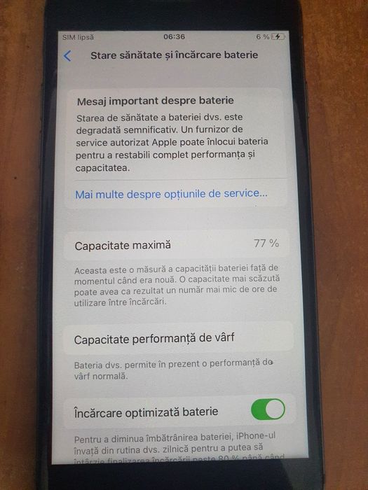 Iphone 8 256gb fara sparturi