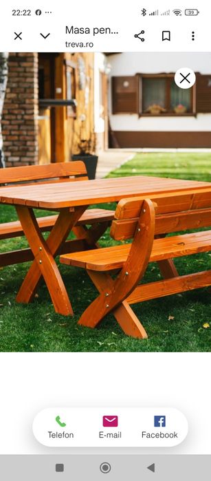 Mobilier pentru terasa