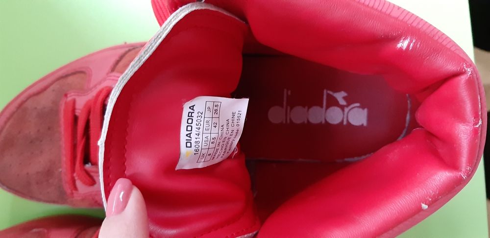 Мъжки маратонки 43 номер и кецове Диадора 42 номер