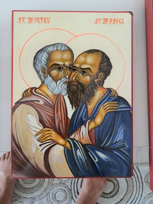 Vand icoane pictate manual