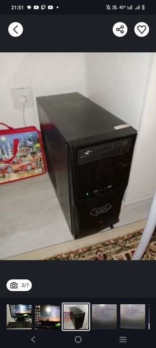 Продам компьютер для игр работы и учёбы