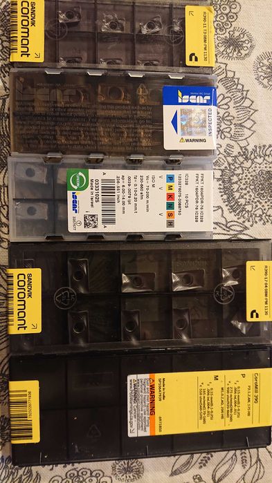 Твърдосплавни пластини Sandvik, Iskar