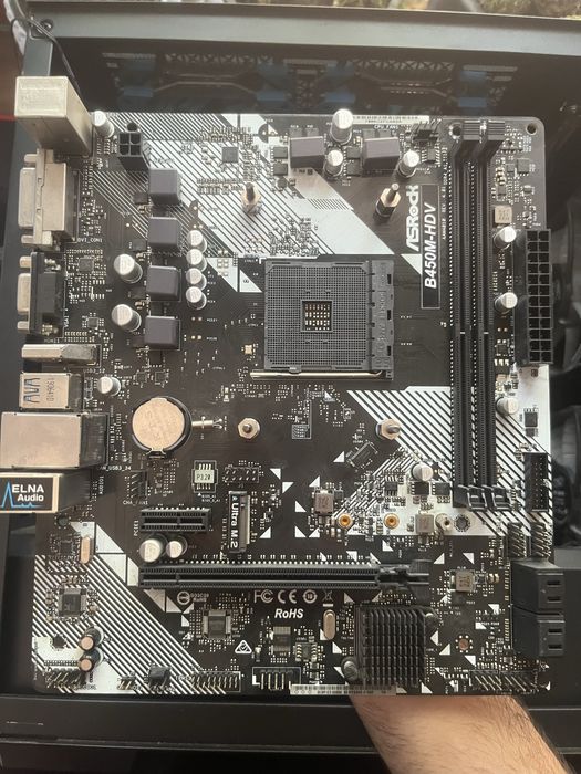 материнская плата asrock b450m hdv r4.0