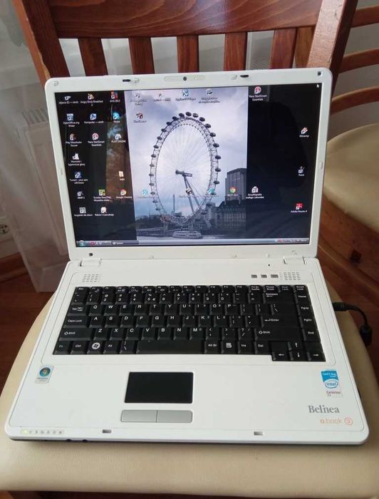 Установлена Windows XP ноутбук Belinea o.book 3.1 для старых программ