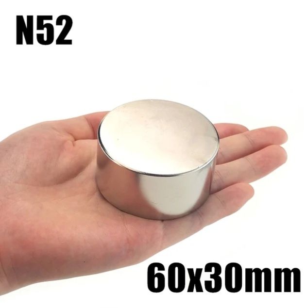 Супер мощни неодимови магнити 120 мм 650 кг  60 мм с кука 60х30  50х30