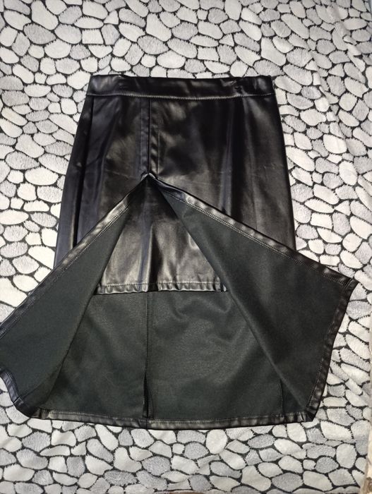 Юбка кожаная(кожзам)