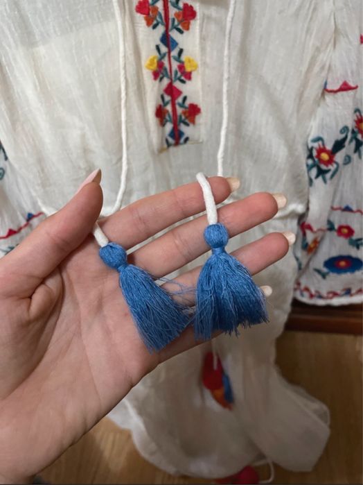 Rochie brodata  Zara S