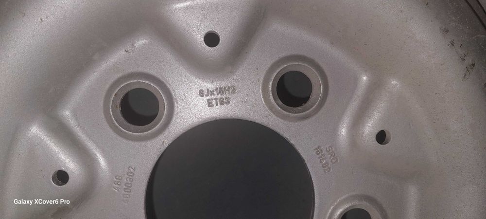 Железни джанти Мерцедес  6J16H2  ET63