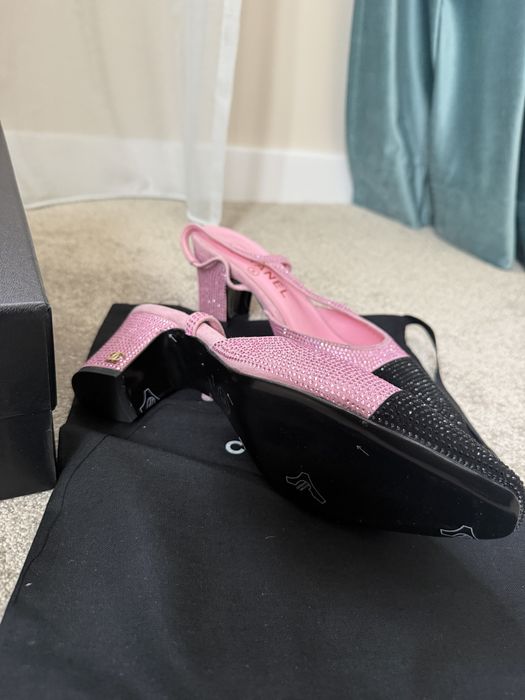 Sling shoes Ch*nel