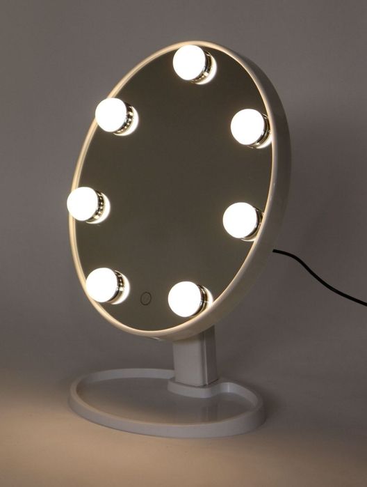 Косметическое зеркало с подсветкой гримерное