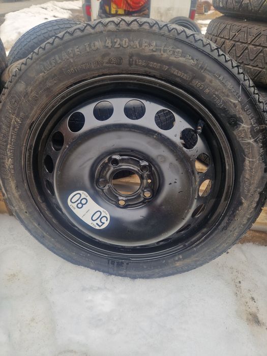 Rezervă slim 5x114,3 R16 R17 R18  Kia Nissan Duster etc..