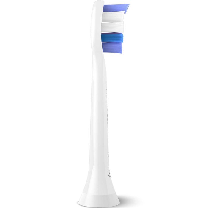 Rezerve Philips Sonicare Sensitive HX6058/87, pachet de 8 capete de periere, sincronizarea modurilor BrushSync, Alb