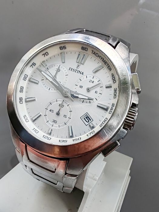Ceas Festina Chronograph AM-PM, Calendar Quartz 41,5 mm