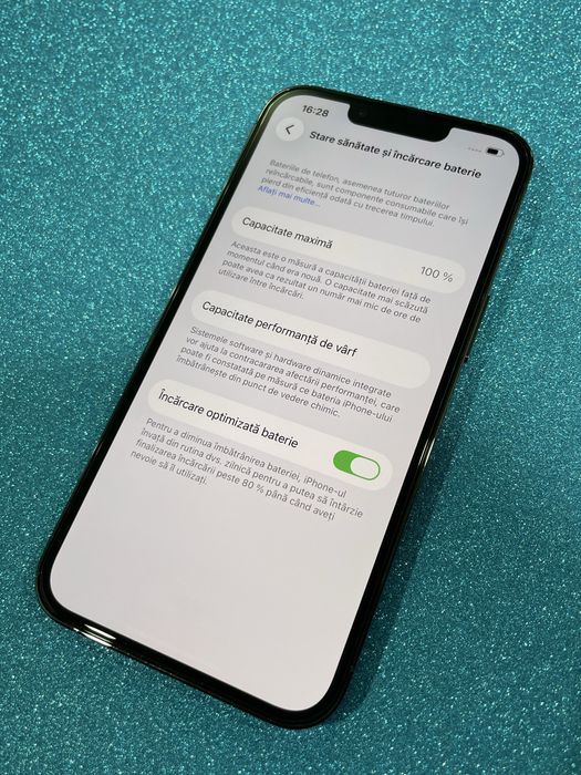  iPhone 13 Pro Green / Baterie 100% / 256 GB  CA NOU !!!