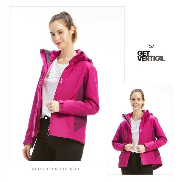 SALEWA (Германия) женская мембранная куртка 3 в 1 для холодной погоды