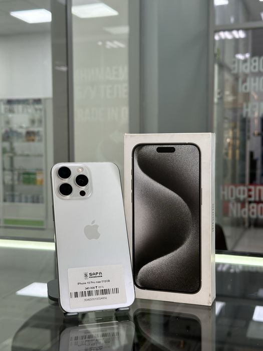 айфон 15 про макс 512гб белый