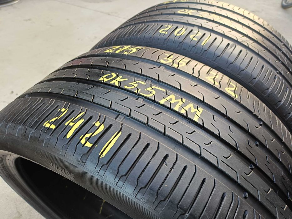 Set 4 anvelope vara 275 35 22 cu 315 30 22 continental ecocontact 6