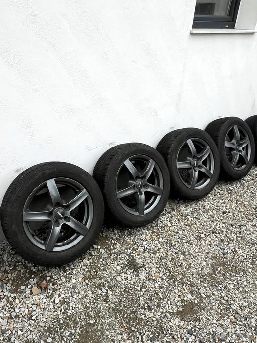 Jante Alutec R 17 -  5x120 + anvelope iarnă