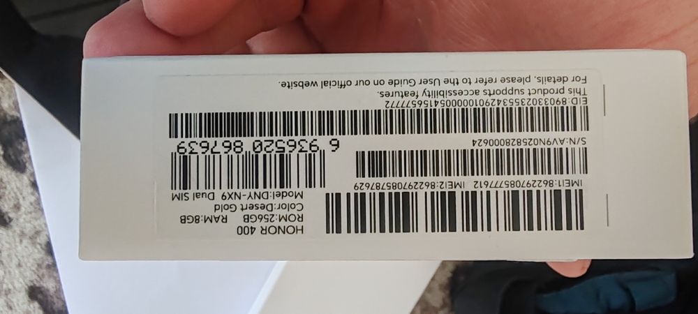 OFERTA!! Honor 400 nou, desigilat doar pt poze, factura garantie 3 ani