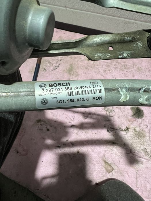 Ansamblu motoras stergatoare vw passat b8 masina de europa