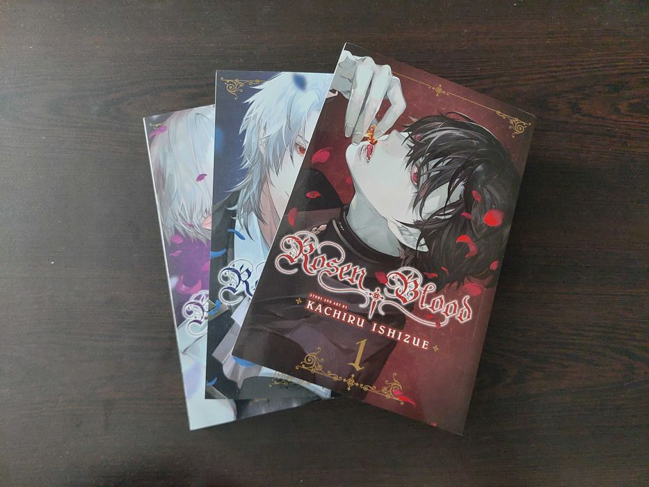 Първите три книги на мангата "Rosen Blood"