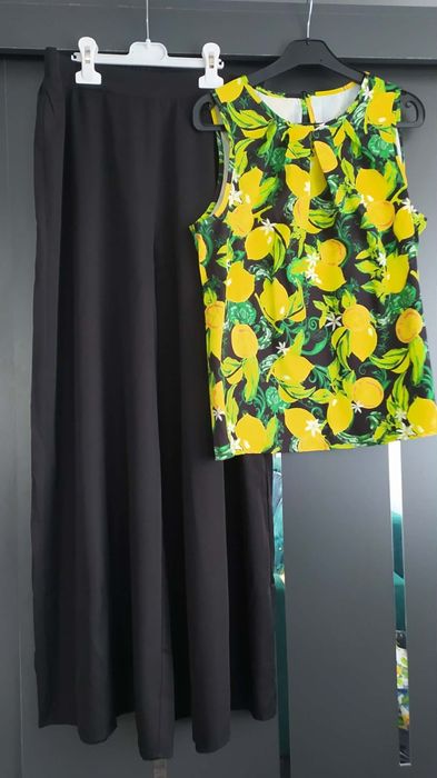 Compleu de damă..Top si pantaloni ..XL