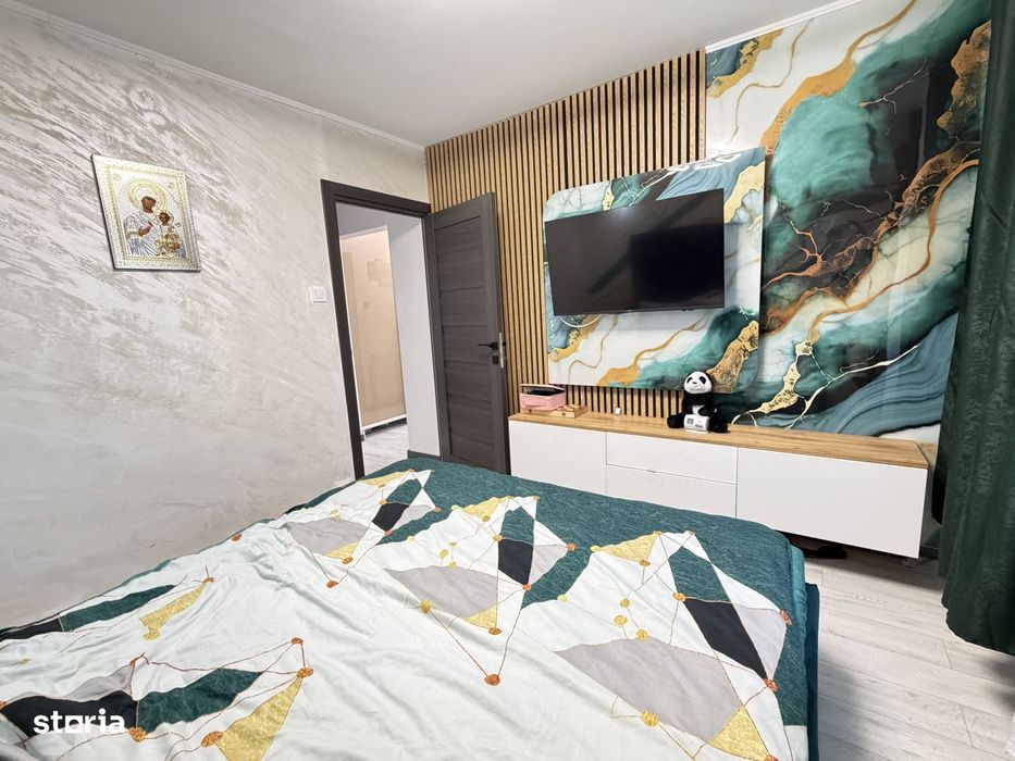 Apartament 3 camere, Mioveni, A-uri, et1, mobilat