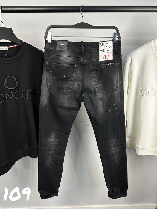 Dsqured мъжки черни дънки 6 модела