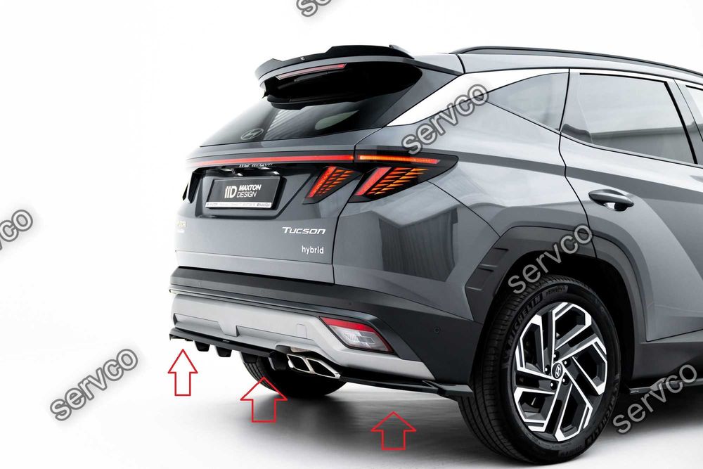 Prelungire bara spate Hyundai Tucson Mk4 2024- v2 - Maxton Design
