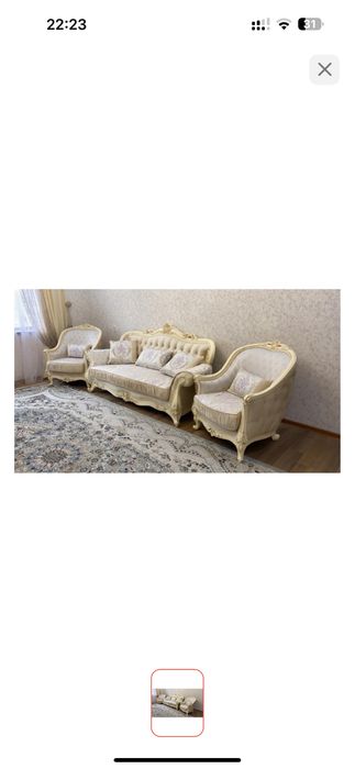 Диван и 2 кресла  Мона Лиза