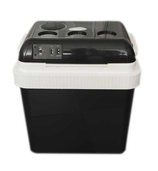 Електрическа хладилна кутия 24L със затопляне за автомобил, 12V 220V