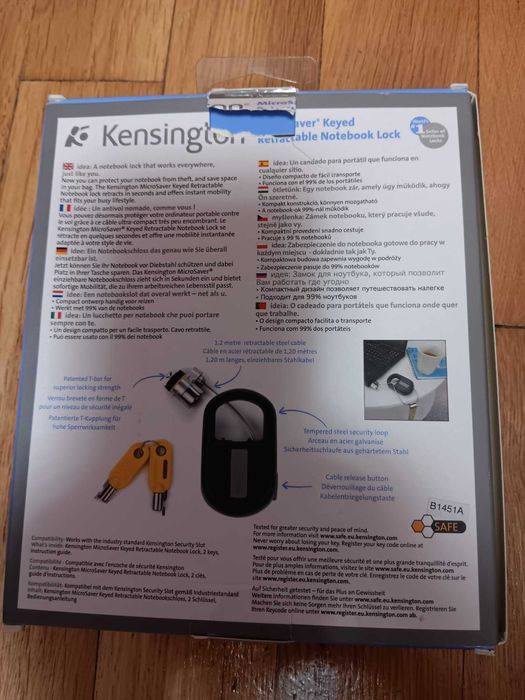 Чисто нова! Заключалка за лаптоп Kensington MicroSaver